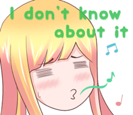 HAPPY LOVELY GIRL! (ENG) sticker #9504179