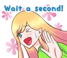 HAPPY LOVELY GIRL! (ENG) sticker #9504182