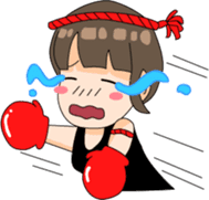 The red boxing gloves Surin sticker #9504436