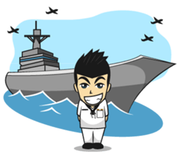 Marine Thai sticker #9504464