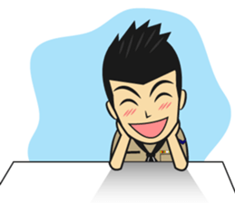 Marine Thai sticker #9504473