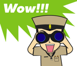 Marine Thai sticker #9504477