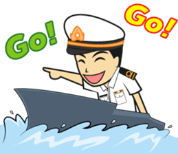 Marine Thai sticker #9504480