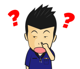 Marine Thai sticker #9504492