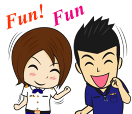 Marine Thai sticker #9504494