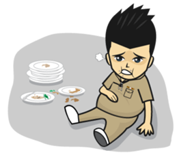 Marine Thai sticker #9504497