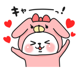 Cat a couple of good friends 3 sticker #9504509