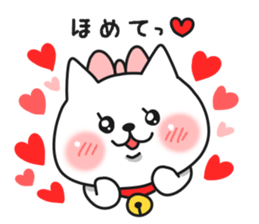 Cat a couple of good friends 3 sticker #9504527