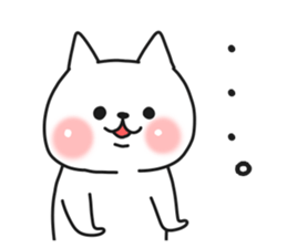 Cat a couple of good friends 3 sticker #9504533