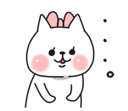 Cat a couple of good friends 3 sticker #9504534