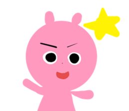 Picture book bear sticker #9504720