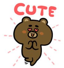 Yabee Bear (English) sticker #9504912