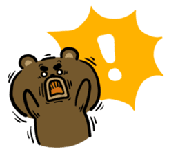 Yabee Bear (English) sticker #9504921