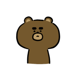 Yabee Bear (English) sticker #9504940