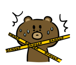 Yabee Bear (English) sticker #9504943