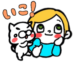 THE DOG AND FRIENDS (>-<)/ sticker #9505700