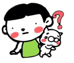 THE DOG AND FRIENDS (>-<)/ sticker #9505701