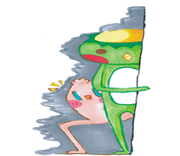 Kappa & naked chicken sticker #9507164