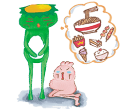 Kappa & naked chicken sticker #9507168