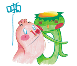 Kappa & naked chicken sticker #9507172