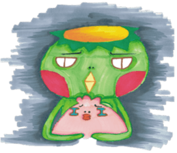 Kappa & naked chicken sticker #9507173