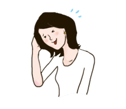 Working Woman part1 Japanese Basic sticker #9507324