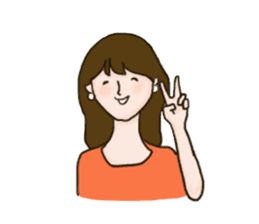 Working Woman part1 Japanese Basic sticker #9507327