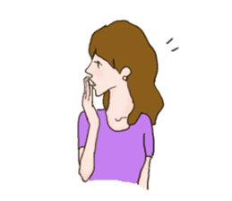 Working Woman part1 Japanese Basic sticker #9507331