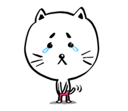 Cat in Pants sticker #9508390