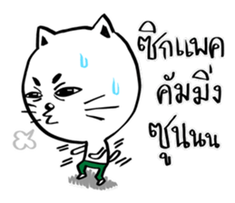 Cat in Pants sticker #9508393