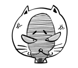 Cat in Pants sticker #9508400