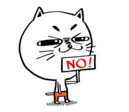 Cat in Pants sticker #9508401