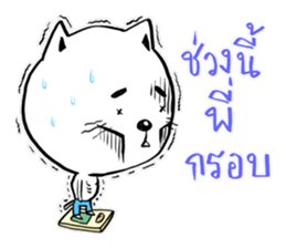 Cat in Pants sticker #9508418