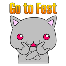 MEOW-FEST sticker #9508534