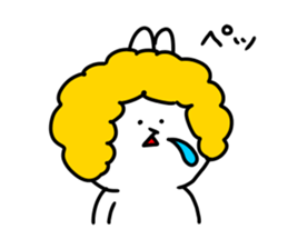 The smile of rabbit 10 sticker #9508808