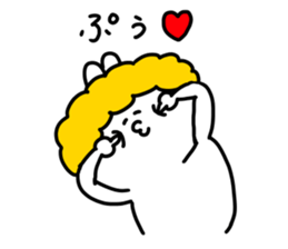 The smile of rabbit 10 sticker #9508812