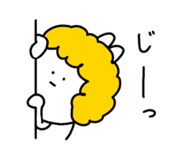 The smile of rabbit 10 sticker #9508817