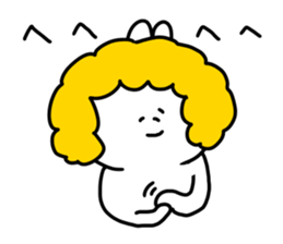 The smile of rabbit 10 sticker #9508822