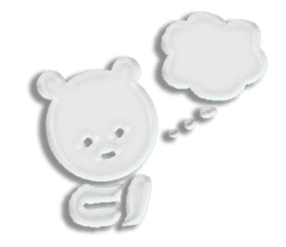 A transparent bear sticker #9508932
