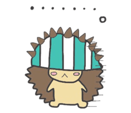 Hedgehog. sticker #9509393