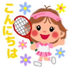 80's girl sticker #9509465