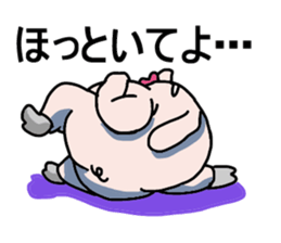 Pig face only sticker #9509881