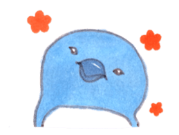 Penguin ha kawaii sticker #9509984