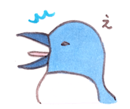 Penguin ha kawaii sticker #9510002