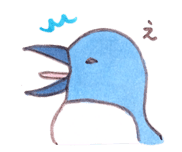 Penguin ha kawaii sticker #9510002