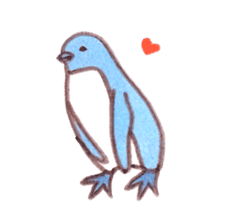 Penguin ha kawaii sticker #9510007