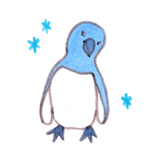 Penguin ha kawaii sticker #9510008