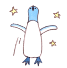 Penguin ha kawaii sticker #9510010