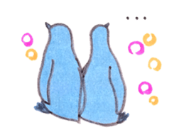 Penguin ha kawaii sticker #9510016