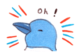Penguin ha kawaii sticker #9510017